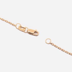 Impermeable Collar de tortuga Collar Vermeil de oro de 18k Collar minimalista Collar delicado Collar de capas Collar de todos los días imagen 7