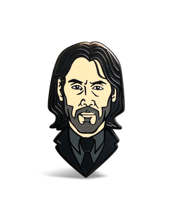 John Wick Suit Enamel Pin