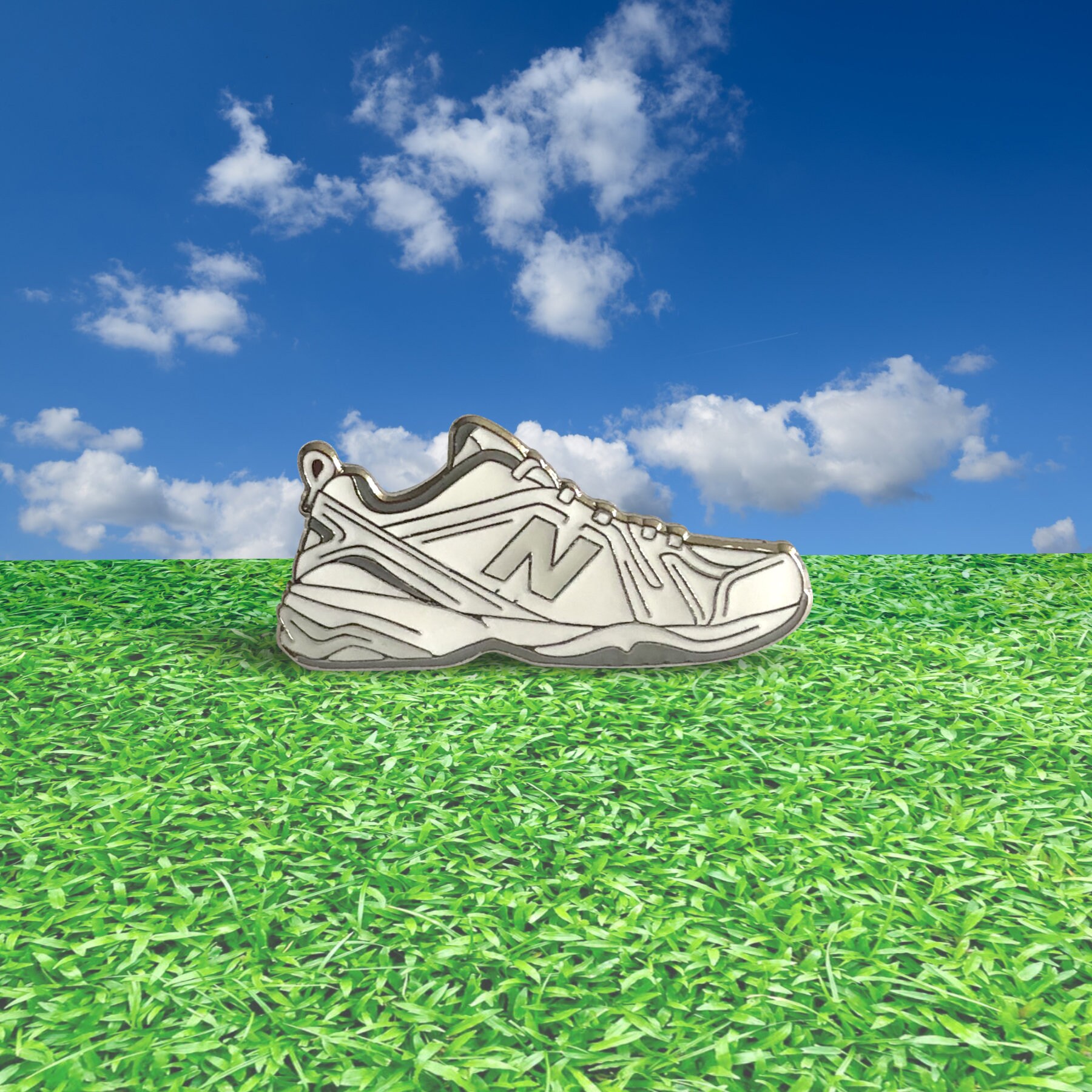 New Balance Dad Shoe Enamel Pin Etsy