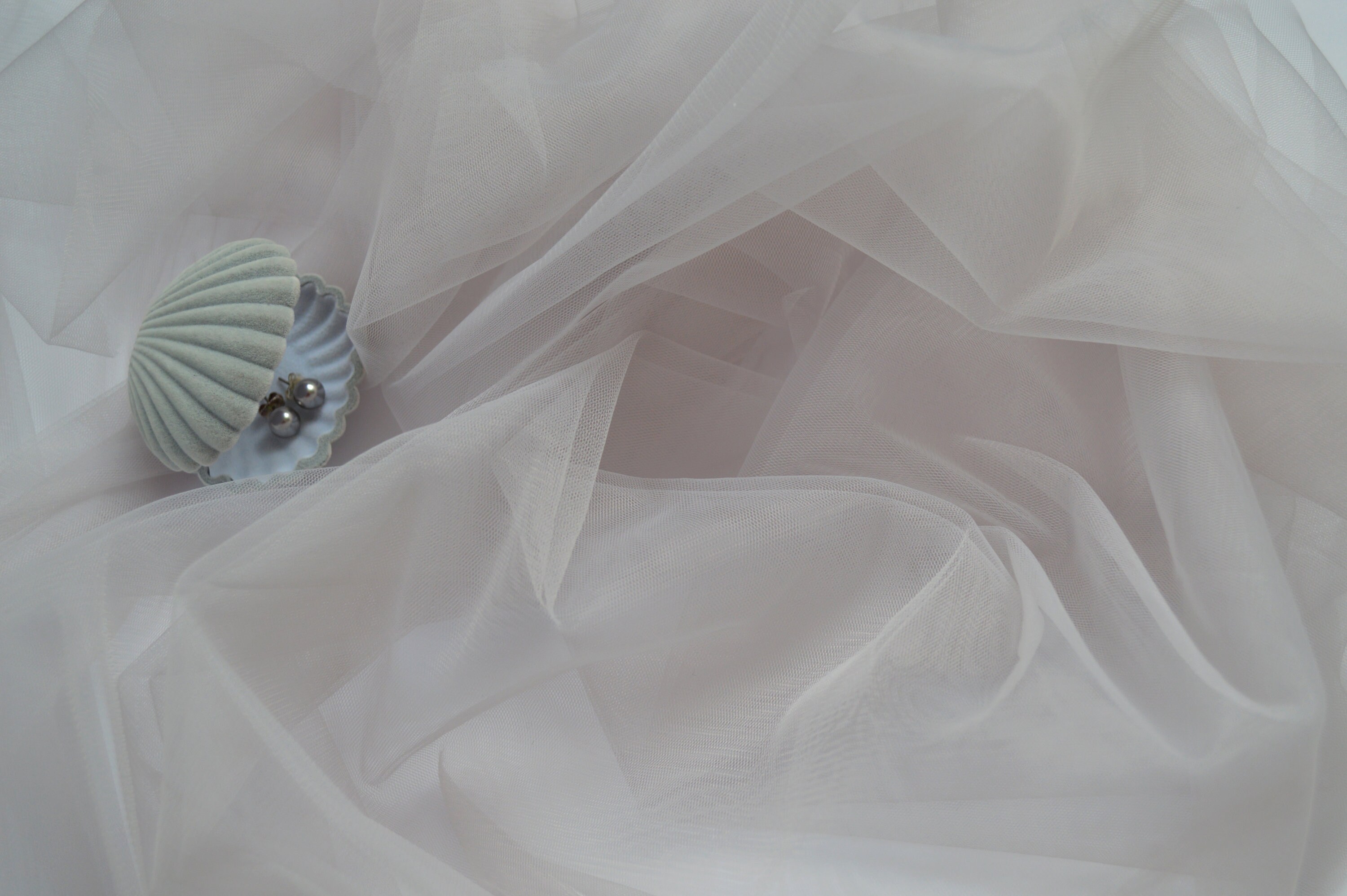 Pale Grey Soft Luxury Tulle Wedding Tulle Material Tutu Fabric Etsy
