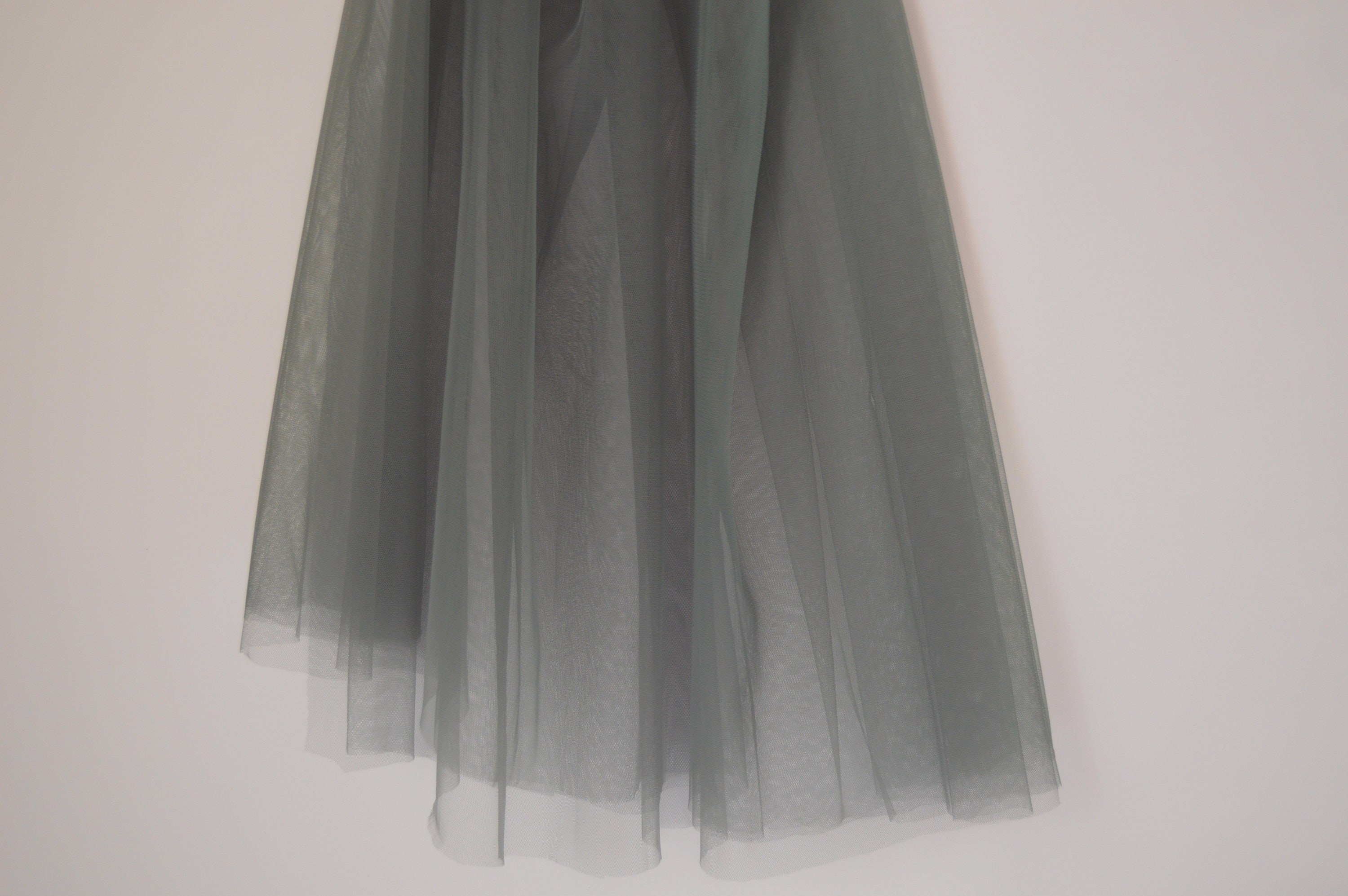 Grey soft luxury tulle Wedding tulle material Tutu fabric | Etsy