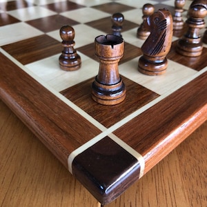 Cherry and Maple chess board