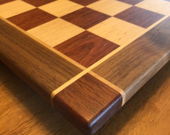 Shop Special # 2,   Black Walnut, Cherry Maple with  2" squares.