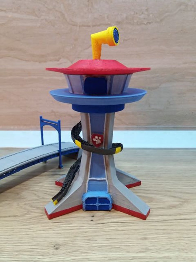 Paw Patrol Watch Tower Etsy UK