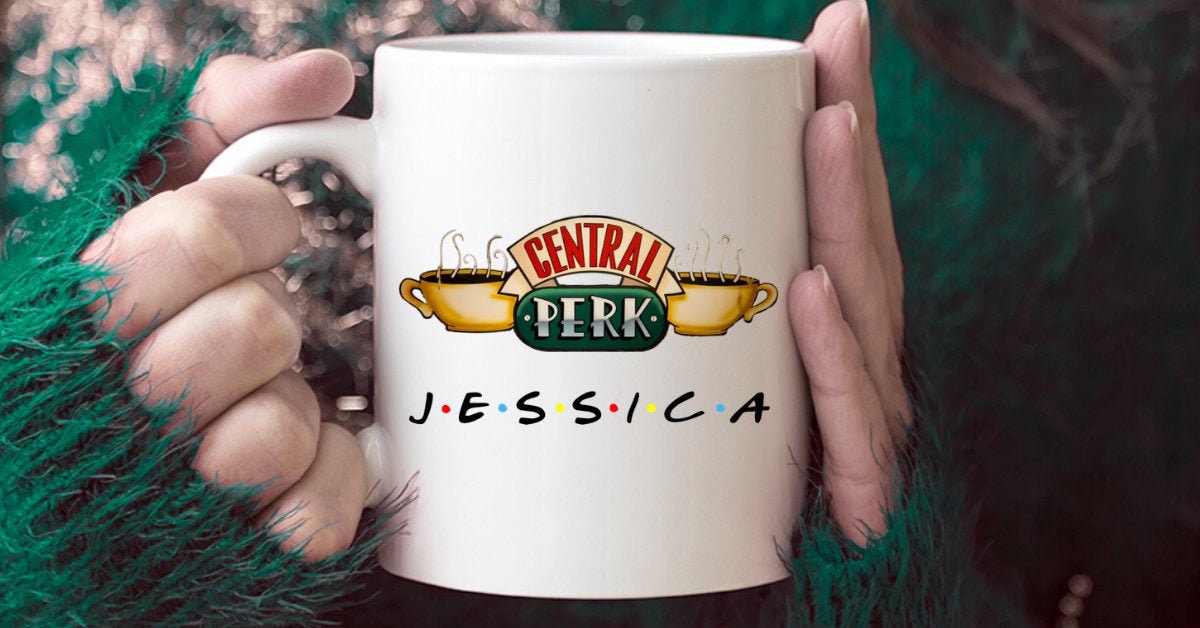 Central Perk Coffee Mug, Personalized Friends Mug, Friends Coffee Mug…