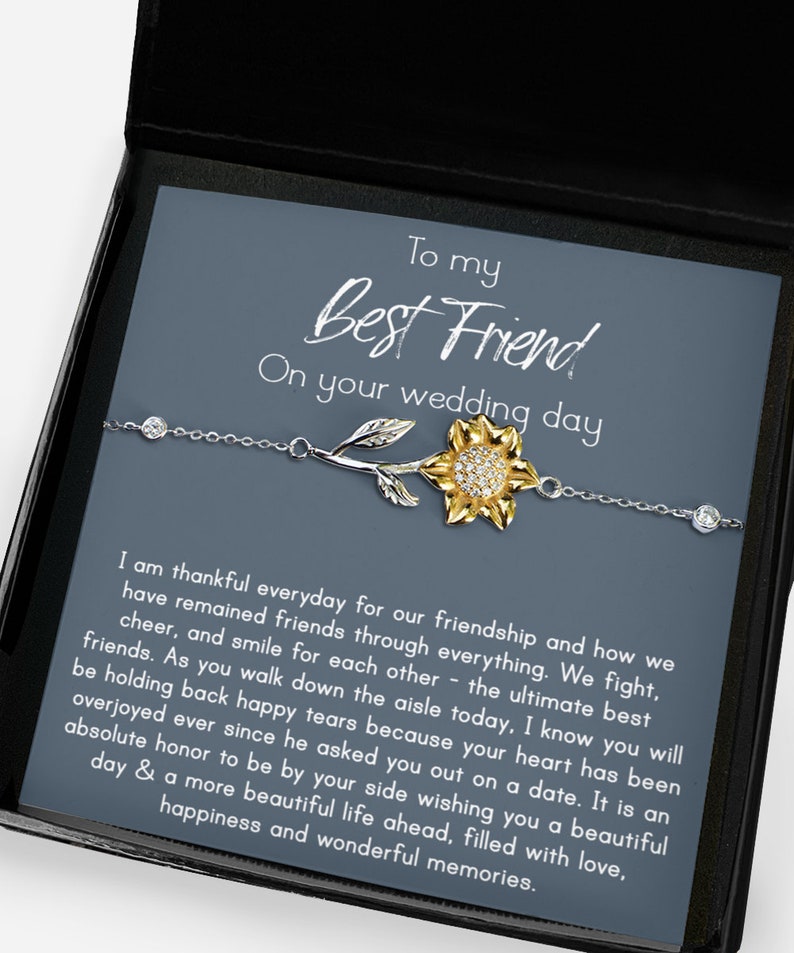 Best Friend Wedding Day Gift Best Friend Gift to Bride Bride Etsy