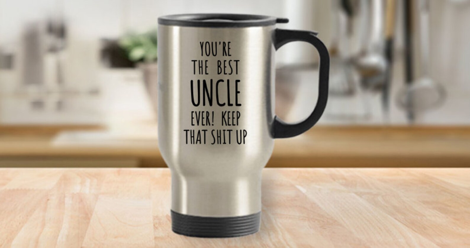 special uncle travel mug