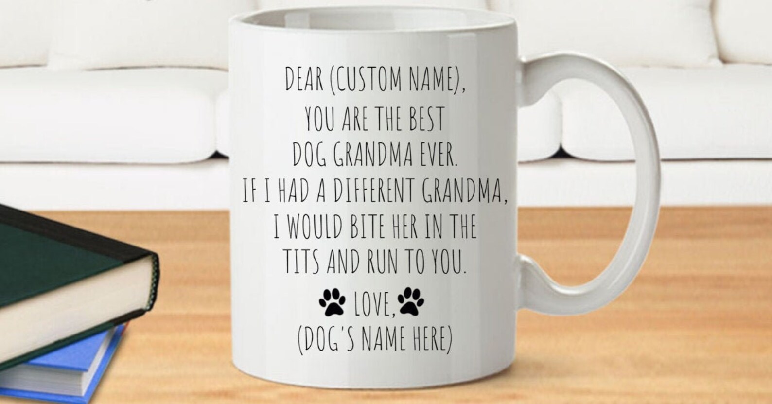Dog Grandma Gift Dog Grandma Mug Grandma Dog Dog Grandma Etsy