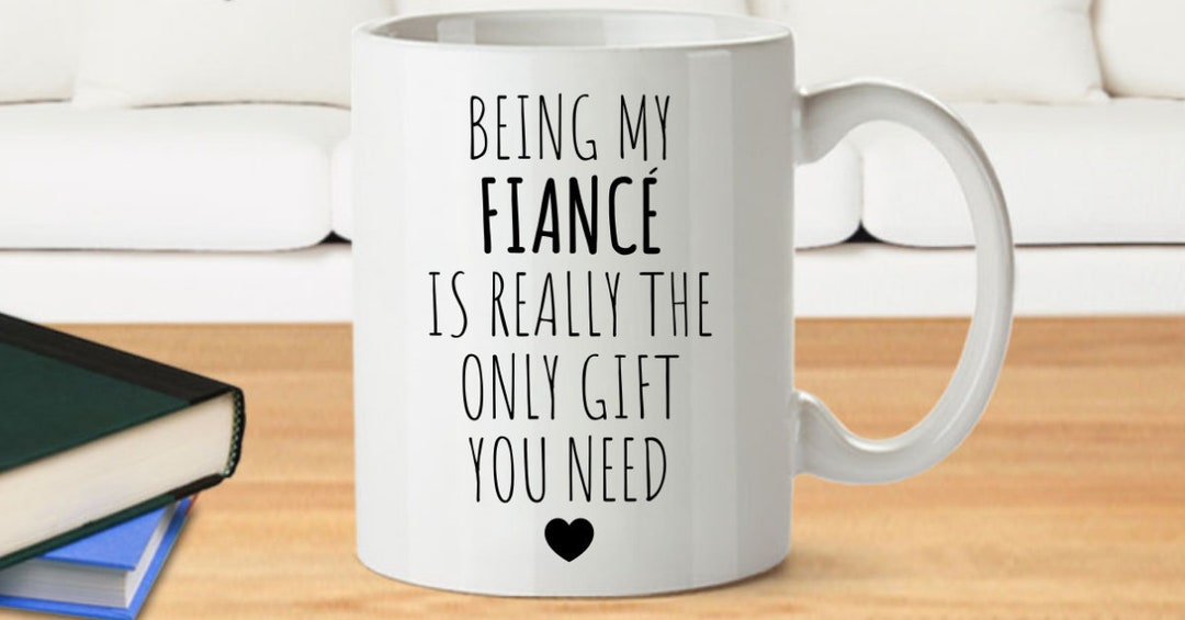 Fiance Gifts Fiance Christmas Gift Fiance Mug Fiance Etsy