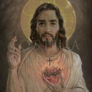 The Sacred Heart of Jesus (Print, Original Artwork)