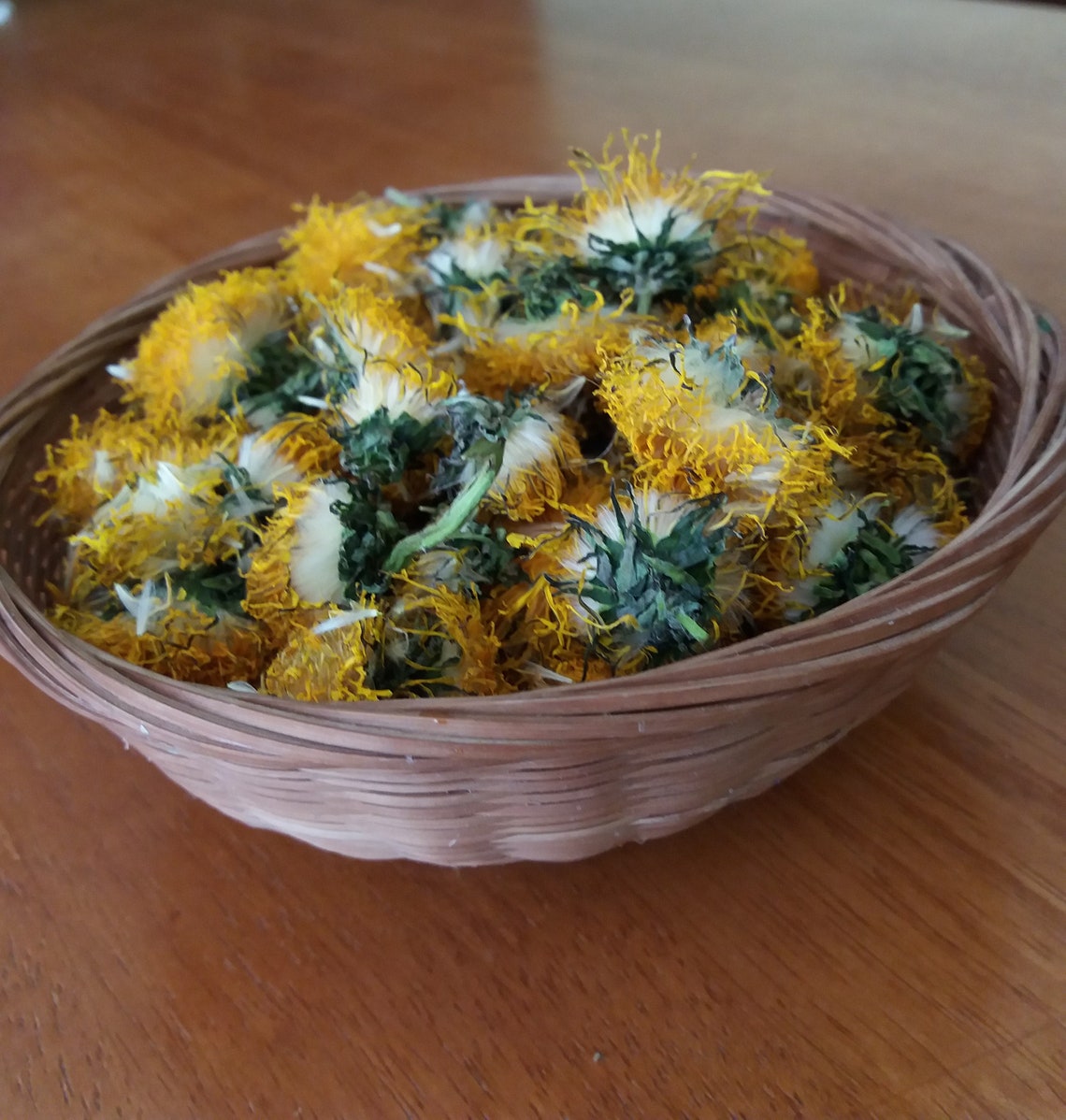 Dried Dandelion Flowers Dried Flowers Ecological Herb Infusion Etsy