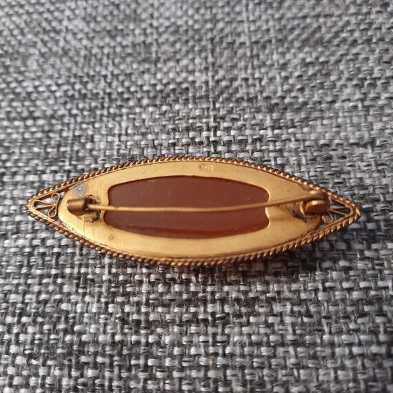 Vintage brooch honey amber brooch natural Baltic … - image 5