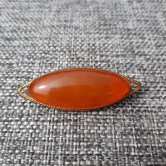 Vintage brooch honey amber brooch natural Baltic … - image 3