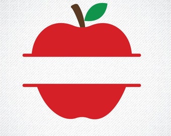 Apple Name Frame SVG, Apple Monogram Frame Svg, Apple Svg, Teacher Svg ...