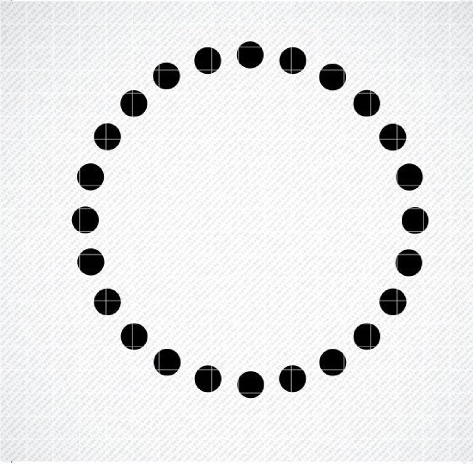 Circle Dot Frame SVG Dots Clip Art Vector Circles Clipart Etsy