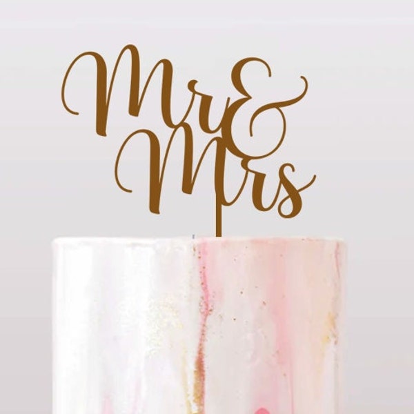 Mr and Mrs Cake Topper SVG, Mr and Mrs wedding cake topper svg, laser cut cake topper file, vector cake topper file, Mr Mrs Cake Topper PNG