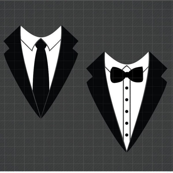 Tuxedo svg, Tuxedo Shirt, Men's jackets svg, Wedding suits svg, Suits svg, bow tie svg, necktie svg, Wedding Svg,  Tuxedo Cut files