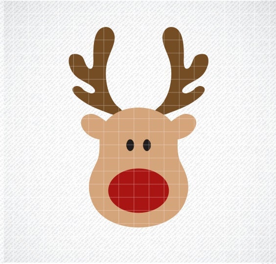Reindeer SVG Christmas SVG Reindeer Face SVG Cute - Etsy Reindeer SVG Christmas SVG Reindeer Face SVG Cute - Etsy