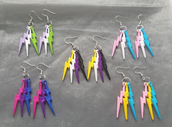Etsy lightning sales bolt earrings