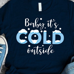 Querido, está frio lá fora svg, SVG, DXF, PDF, inverno svg, feriado svg, natal svg, bebê svg, arquivos svg para cricut, Querido, está frio lá fora svg