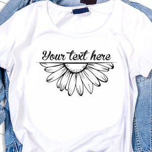 Daisy flower svg, SVG, daisy svg, svg files for cricut, floral svg, flower svg, wildflower svg, flowers svg, spring svg, floral frame svg