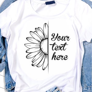 Daisy flower svg, SVG, daisy svg, svg files for cricut, floral svg, flower svg, wildflower svg, flowers svg, spring svg, floral frame svg