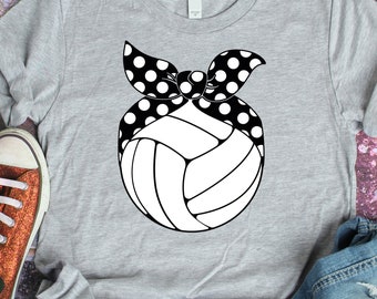 Volleyball mom svg, SVG, volleyball svg, volleyball mom shirt, bow svg, bandana svg, volleyball clipart, cheer mom svg, volleyball svg files