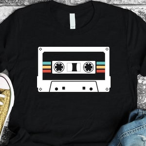 Arquivos de fita cassete svg, SVG, SVG para cricut, cassete svg, retro svg, fita svg, vintage svg, música svg, 80's svg, 90's svg, vintage svg