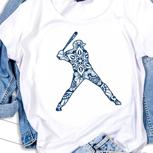Baseball svg, SVG, PDF, baseball mom svg, mandala svg, baseball shirt svg, zentangle svg, cheer mom svg,  svg files for cricut, cheer svg