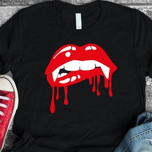 Vampire svg, halloween svg, dripping lips svg, vampire lips svg, vampire teeth svg, halloween vampire, lips svg, kiss svg, lips clip art