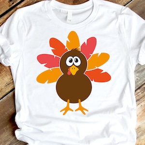 Junge Truthahn svg, Thanksgiving Truthahn, SVG, PDF, Truthahn svg, Danksagung svg, kleiner Truthahn svg, niedlicher Truthahn svg, Baby Danksagung, Clipart