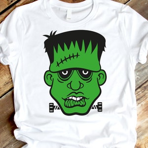 Frankenstein SVG, SVG, DXF, monster SVG, Halloween SVG, Kids Halloween SVG, zombie SVG, jongen Halloween SVG, SVG-bestanden voor cricut, clipart
