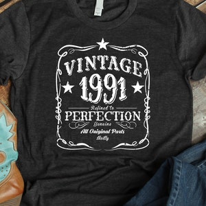 30th birthday svg, 1991 svg, SVG, DXF, vintage 1991 svg, 30 birthday svg, 30th birthday, 30th birthday shirt, 1991 birthday svg, distressed