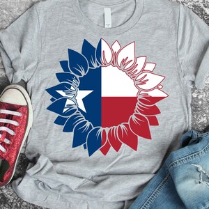 Tournesol svg, SVG, svg patriotique, fichiers svg pour cricut, clipart tournesol, Texas drapeau svg, svg étoile solitaire, drapeau svg, svg de l’état du Texas