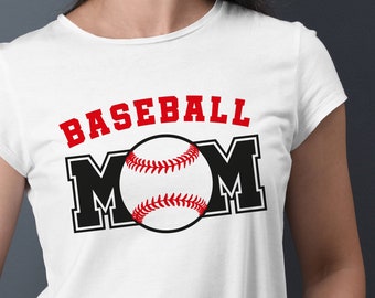 Baseball mom svg, baseball mom shirts, SVG, DXF, EPS, baseball mom gift, softball svg, softball svg, baseball mama svg, svg files for cricut