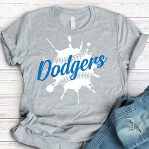 Dodgers svg, baseball svg, SVG, paint splatter decal, baseball mom svg, baseball shirt, softball svg, svg files for cricut, cheer mom svg