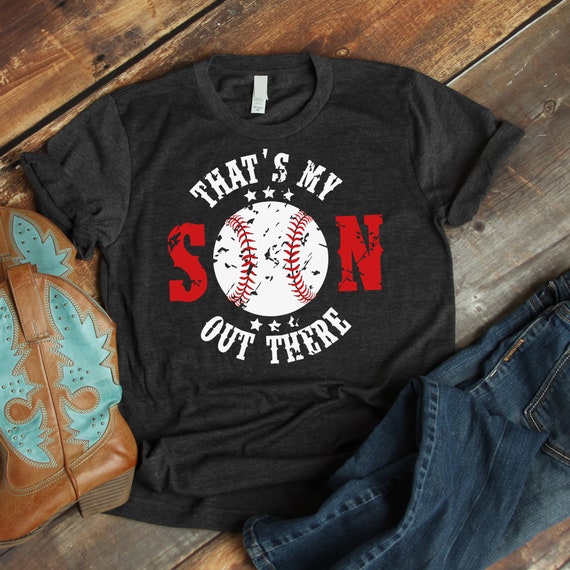 Download Thats My Son Out There Svg Dxf Eps Vintage Baseball Mom Etsy
