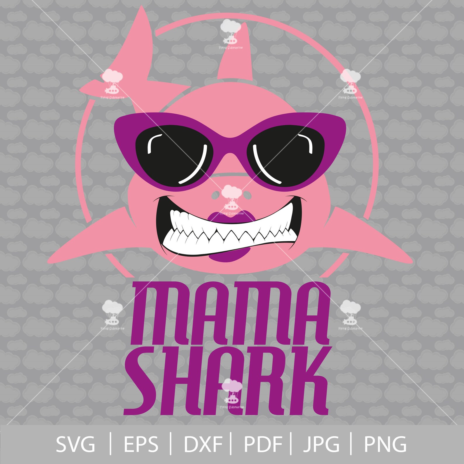Free Free Mama Shark Svg 578 SVG PNG EPS DXF File