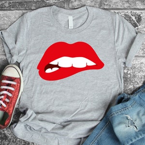 Lips svg, SVG, PDF, DXF, biting lips svg, svg files for cricut, sexy lips svg, mouth svg, lips clip art, lips png, lip svg, lip biting svg