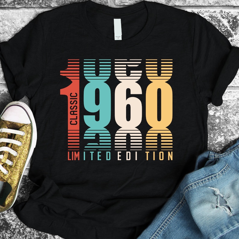 Download 60th birthday svg 1960 svg classic 1960 svg 60 birthday | Etsy