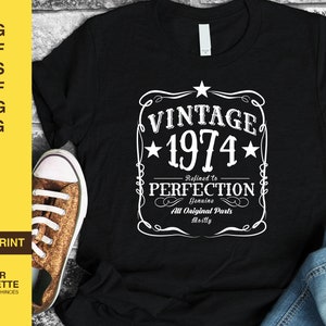 50. Geburtstag svg, 1974 svg, SVG, Vintage 1974 svg, 50 Geburtstags svg, 50. Geburtstag, 50. Geburtstagshemd, 1974 Geburtstag svg, Geschenk svg