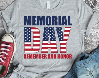 Memorial day Remember and Honor, Memorial Day svg, patriotic svg, american flag svg, fourth of july svg, flag svg, USA svg, 4th of july svg