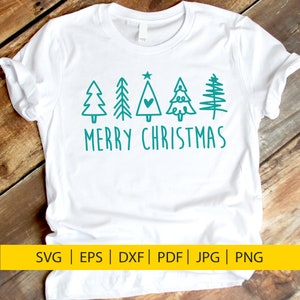 Merry Christmas SVG, EPS, DXF, christmas svg, Christmas tree svg, christmas shirt svg, christmas clipart, holiday svg, christmas svg files