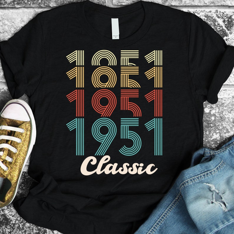 Download 70th birthday svg SVG DXF PDF vintage 1951 svg 70 years | Etsy
