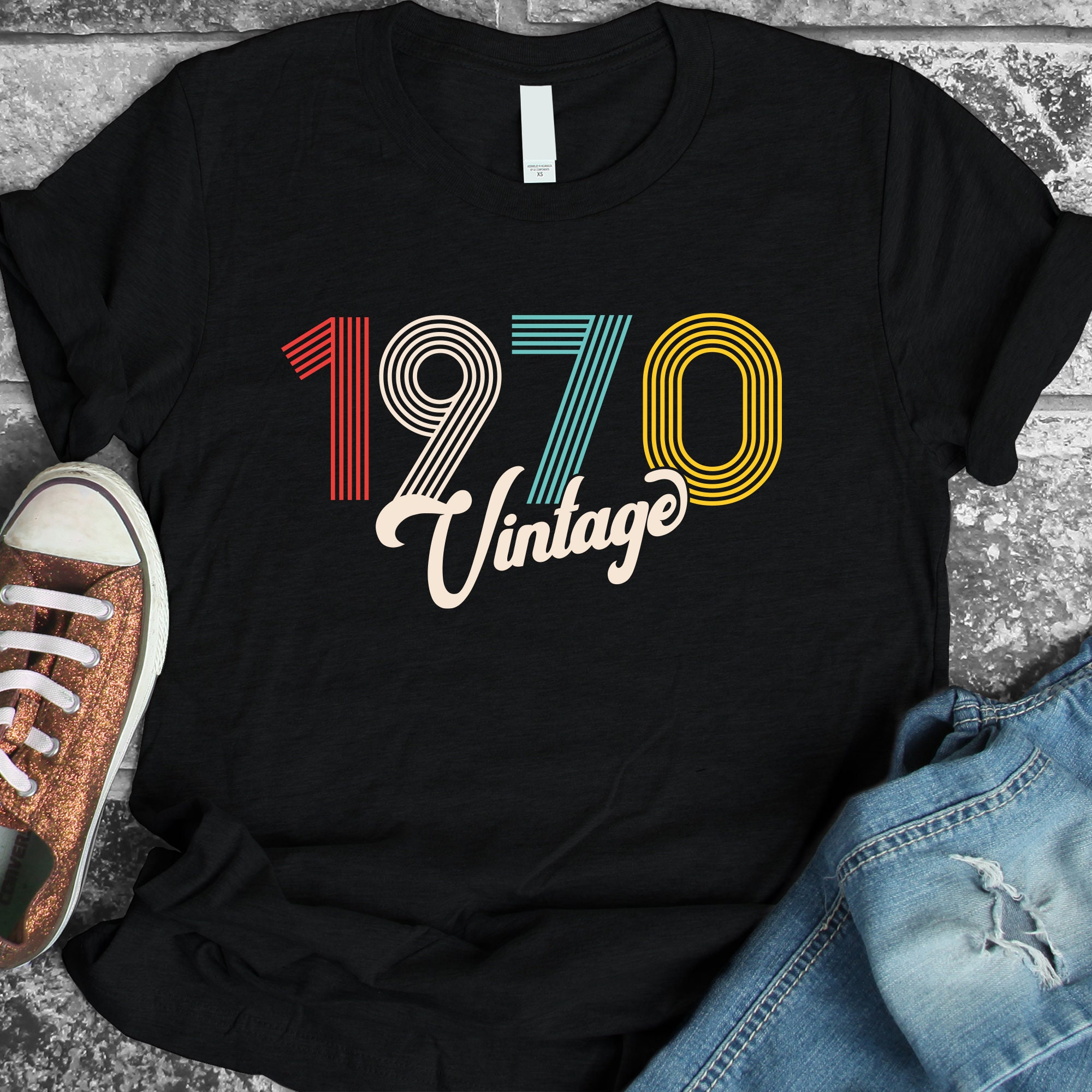 Download 50th birthday svg 1970 svg SVG DXF PDF vintage 1970 svg | Etsy