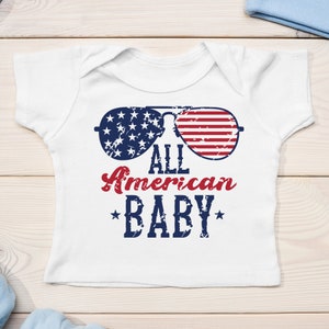 Todos os bebês americanos svg, SVG, DXF, patriótico svg, 4 de julho svg, 4 de julho svg, america svg, bandeira americana svg, óculos de sol svg, eua svg