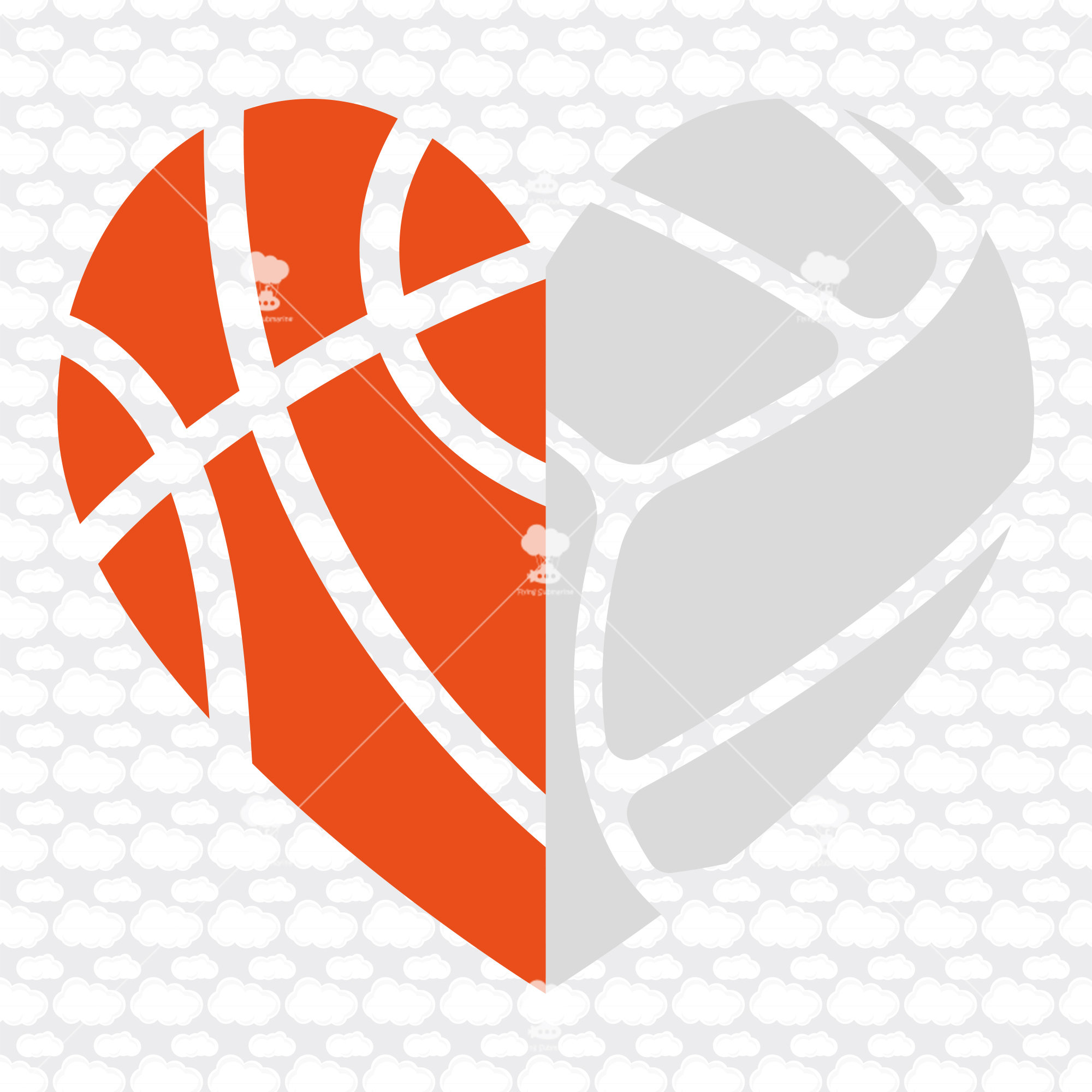 Volleyball Svg Basketball Svg SVG DXF Mom Heart Sports Etsy