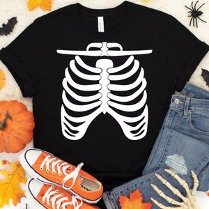 Skeleton chest svg, SVG, DXF, PDF, Skeleton svg, Halloween svg, bones svg, Halloween cut file, halloween shirt svg,  funny halloween svg