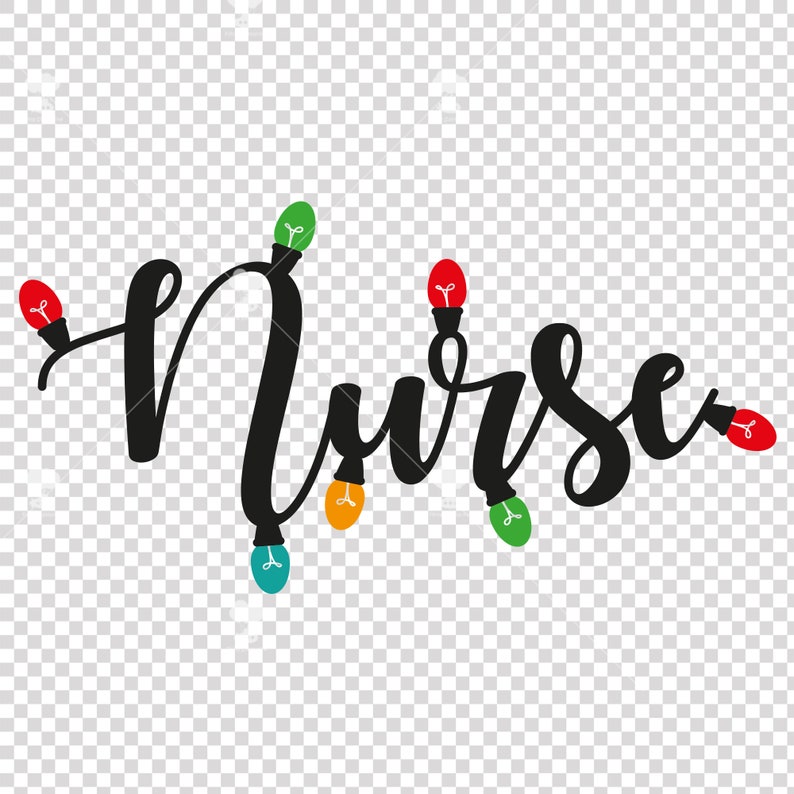 Download Nurse svg SVG EPS DXF christmas svg nursing svg | Etsy