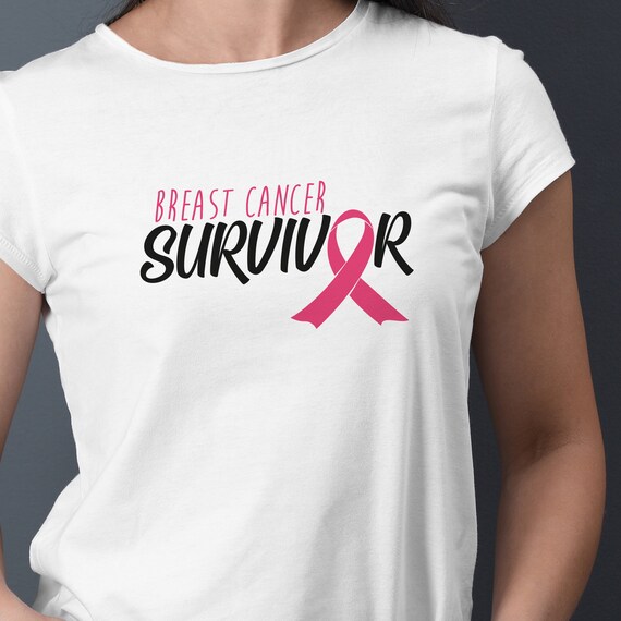Breast Cancer Survivor SVG DXF Breast Cancer Svg Cancer | Etsy